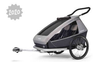 Croozer Remorque Keeke 2 Stone Grey