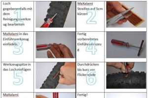 MaXalami Kit de réparation Tubeless