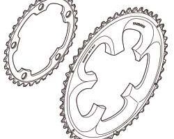 Shimano Kettenblatt 50z Ultégra FC6750 Compact