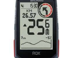 Sigma Fahrradcomputer ROX 4.0 GPS Basic Schwarz