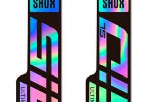 Rock Shox Decal Kit Sid Ultimate 27/29 Rainbow