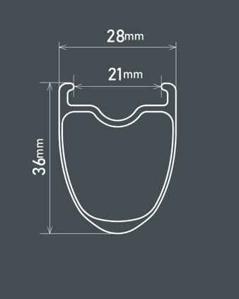 Shimano Laufradsatz für die Straße WH-R8170-C36 - Image 3