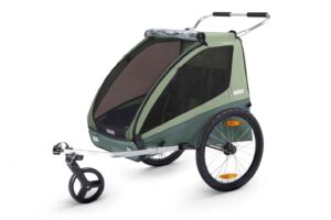 Thule Charrette Coaster XT 2 places maillard vert