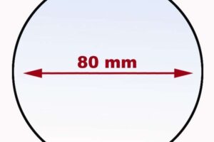 Mirrycle Mirroir de rétroviseur Mirrycle diam 80mm (uniquement)