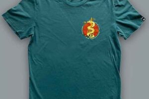 Chasseralo T-shirt dragon